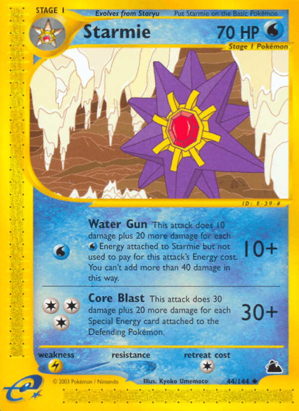 Starmie ECARD3-44