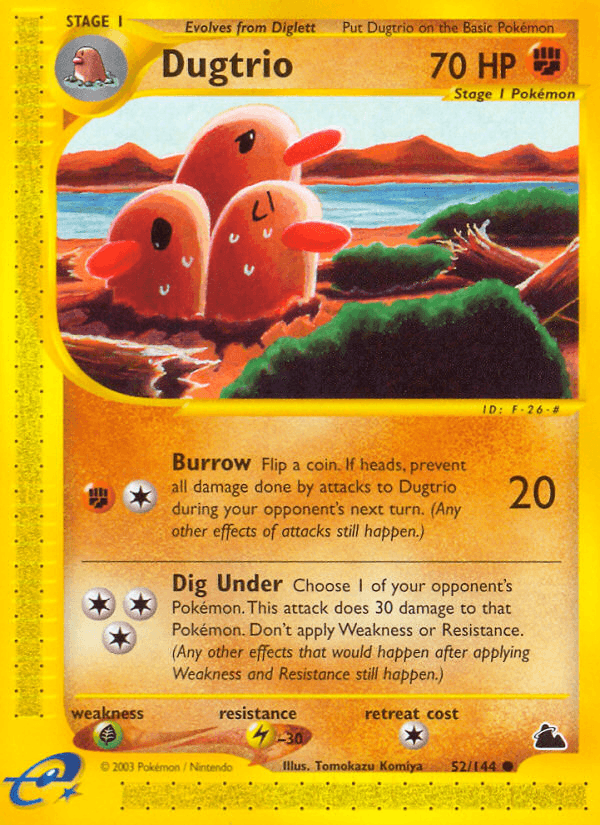 Dugtrio ECARD3-52