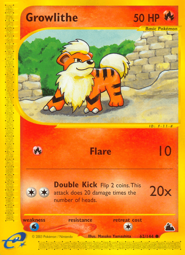 Growlithe ECARD3-62