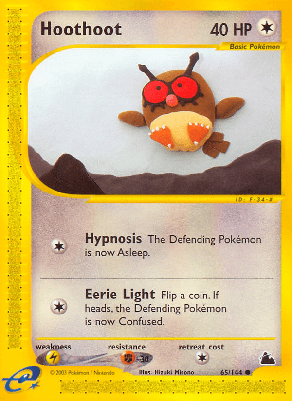 Hoothoot ECARD3-65