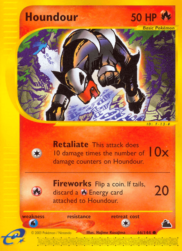 Houndour ECARD3-66