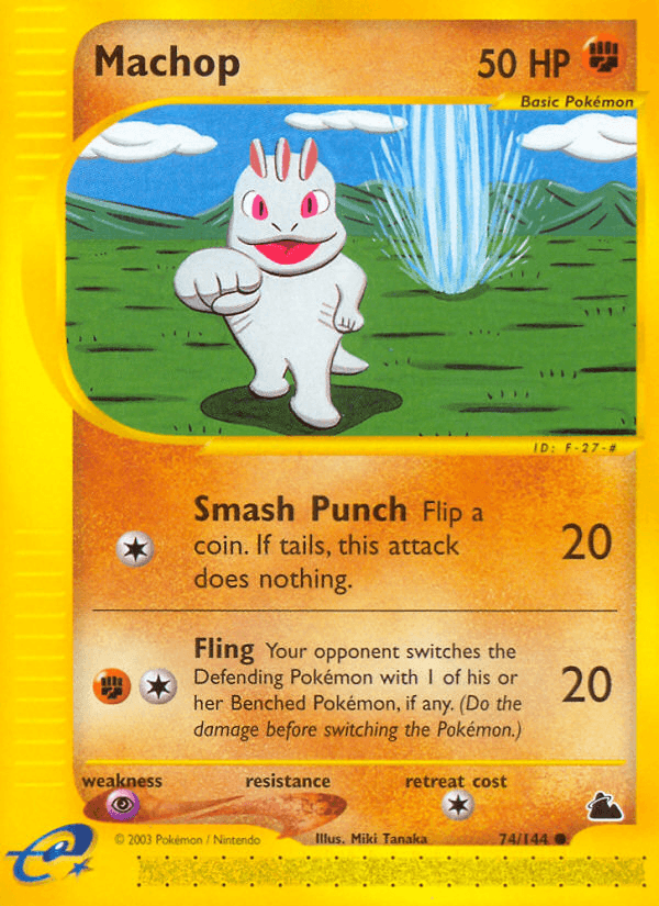 Machop ECARD3-74