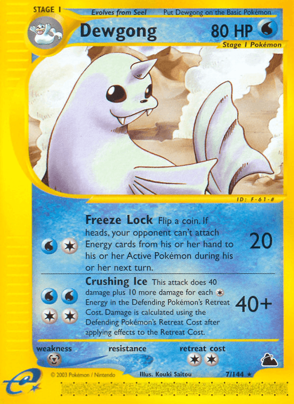 Dewgong ECARD3-7