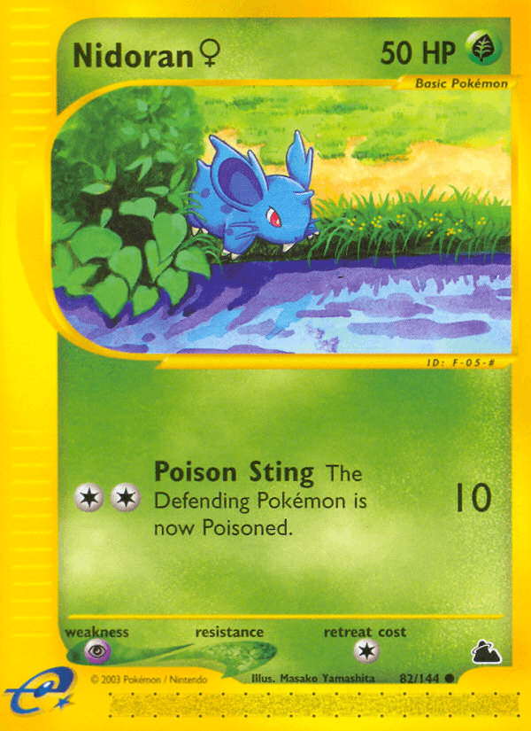 Nidoran ♀ ECARD3-82