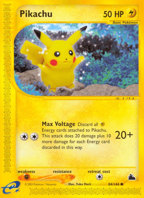 Pikachu ECARD3-84