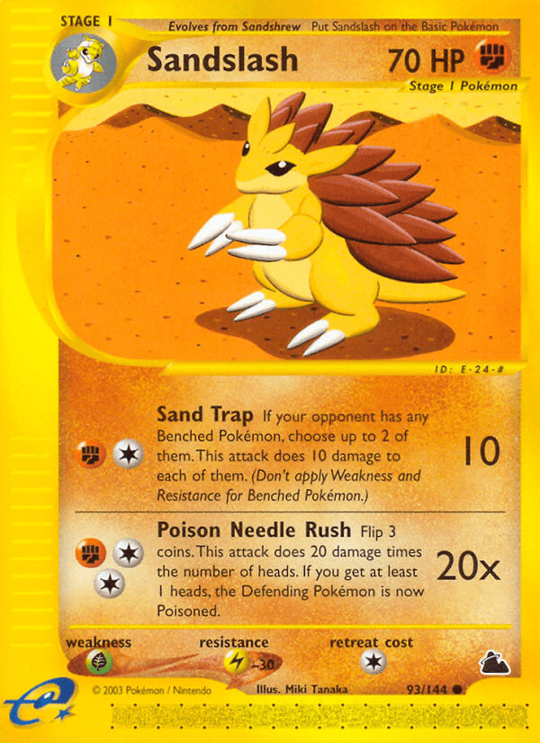 Sandslash ECARD3-93