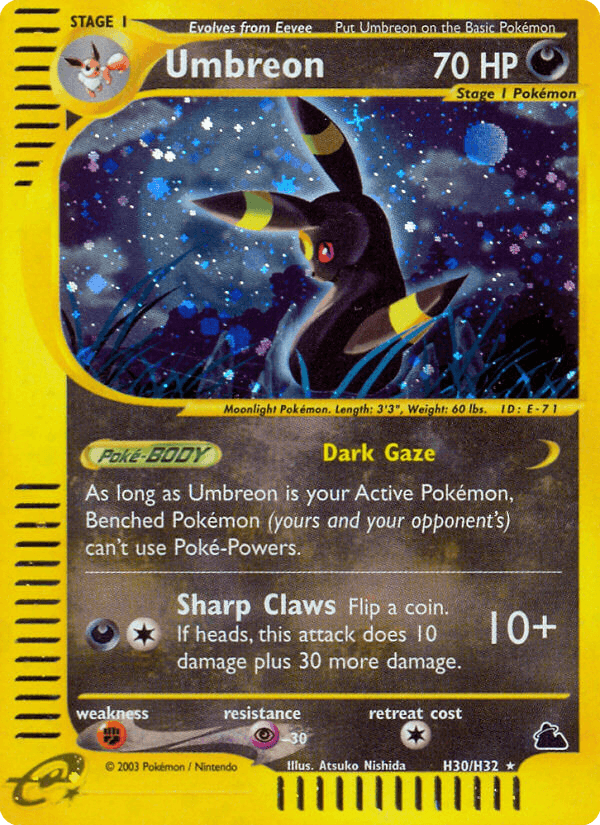 Umbreon ECARD3-H30