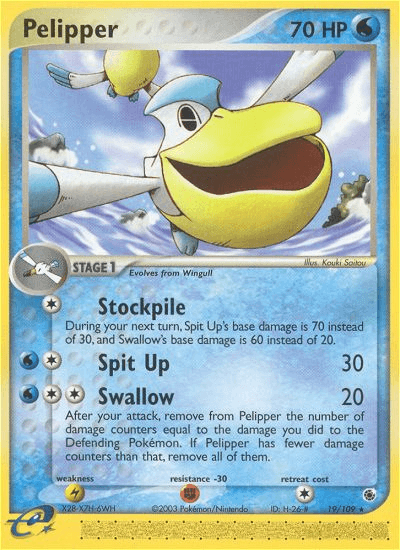 Pelipper EX1-19