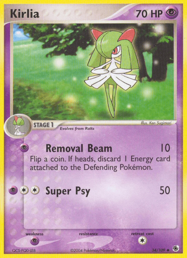Kirlia EX1-34
