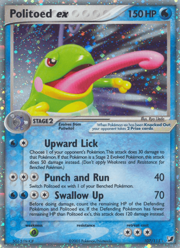 Politoed ex EX10-107