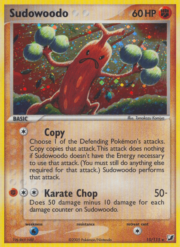 Sudowoodo EX10-15