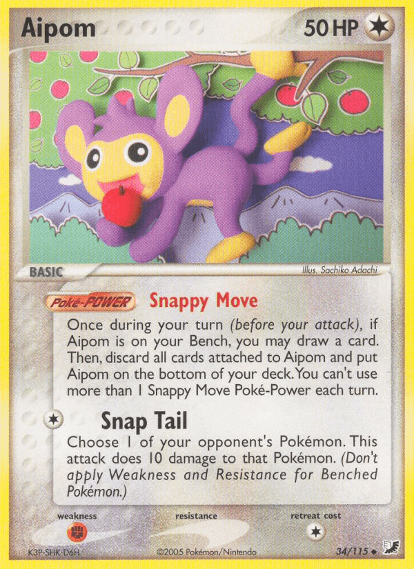 Aipom EX10-34