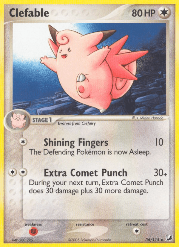 Clefable EX10-36