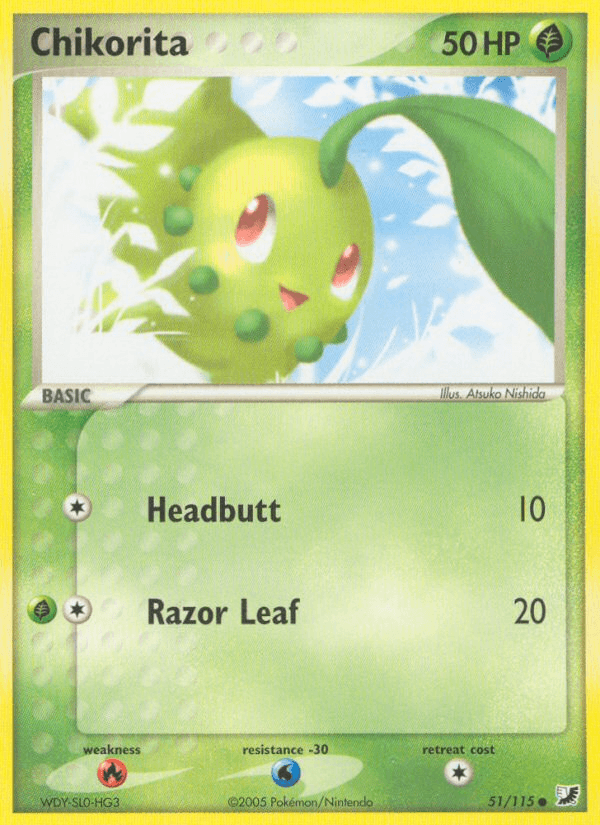 Chikorita EX10-51