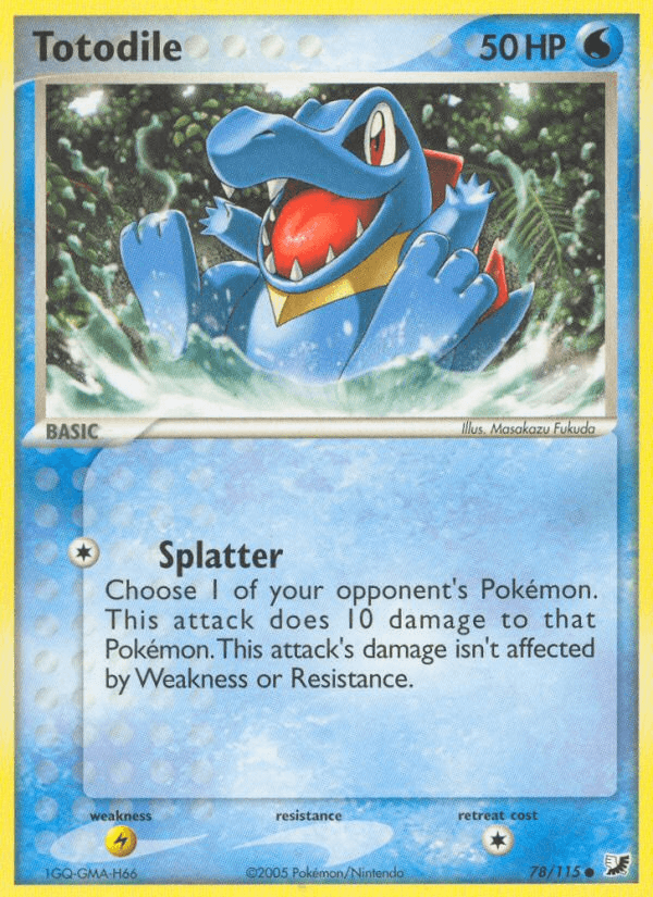 Totodile EX10-78