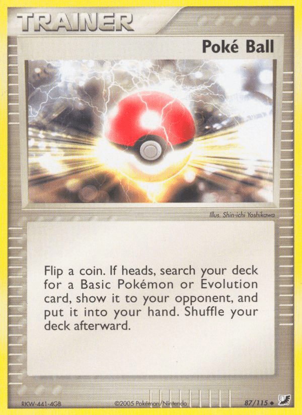 Poké Ball EX10-87