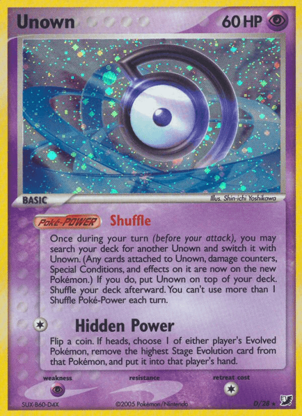 Unown EX10-D