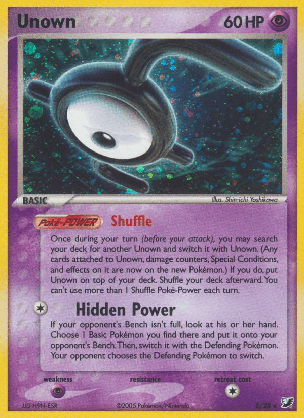 Unown EX10-E