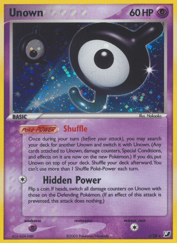Unown EX10-J