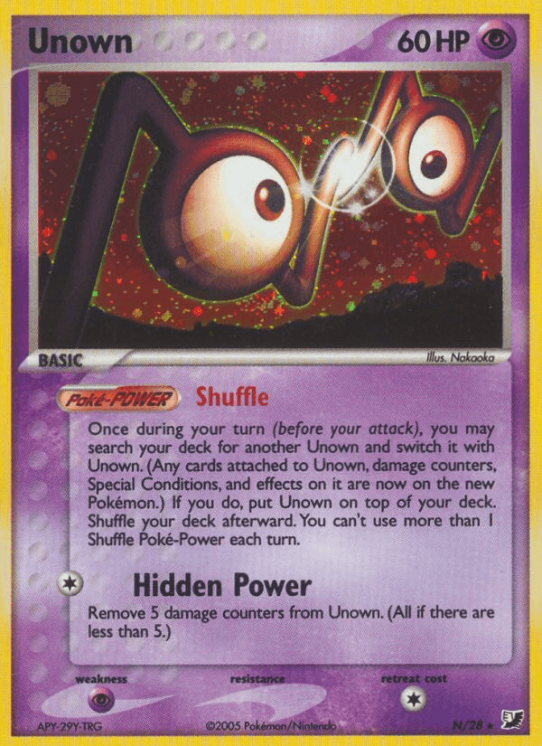 Unown EX10-N
