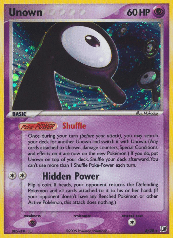 Unown EX10-R