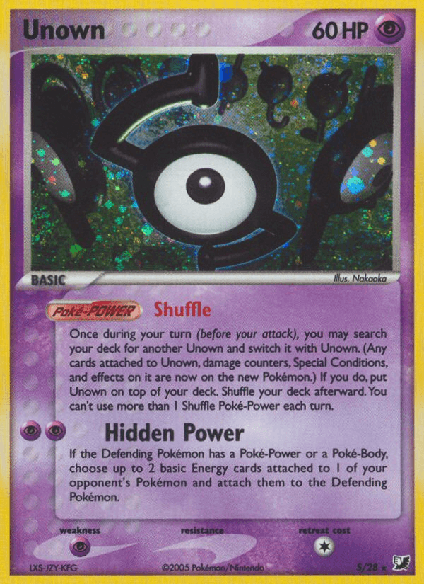 Unown EX10-S