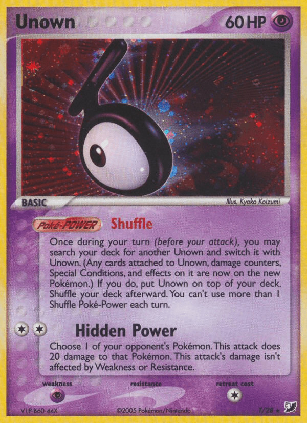 Unown EX10-T