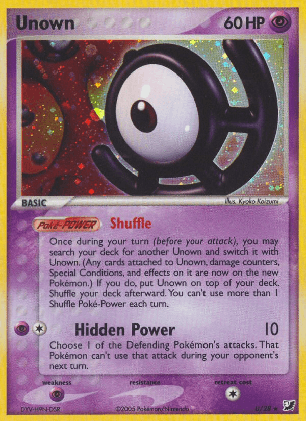 Unown EX10-U