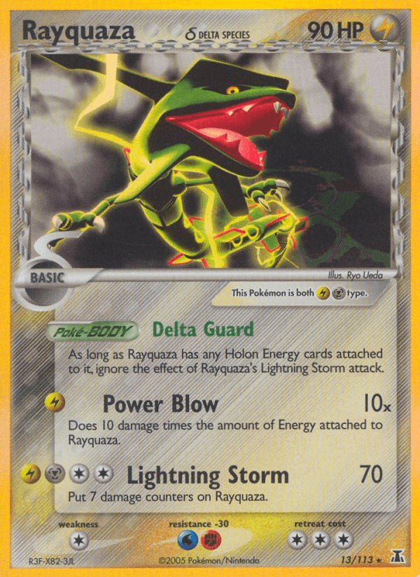 Rayquaza δ EX11-13