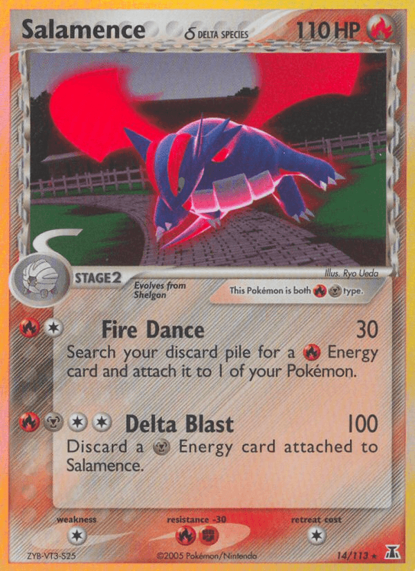 Salamence δ EX11-14