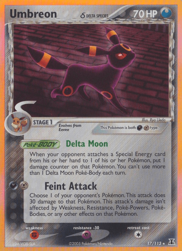 Umbreon δ EX11-17