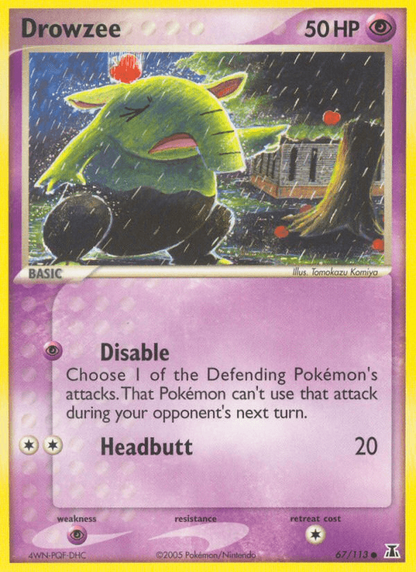 Drowzee EX11-67