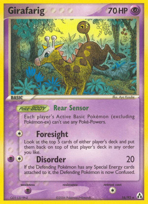 Girafarig EX12-16