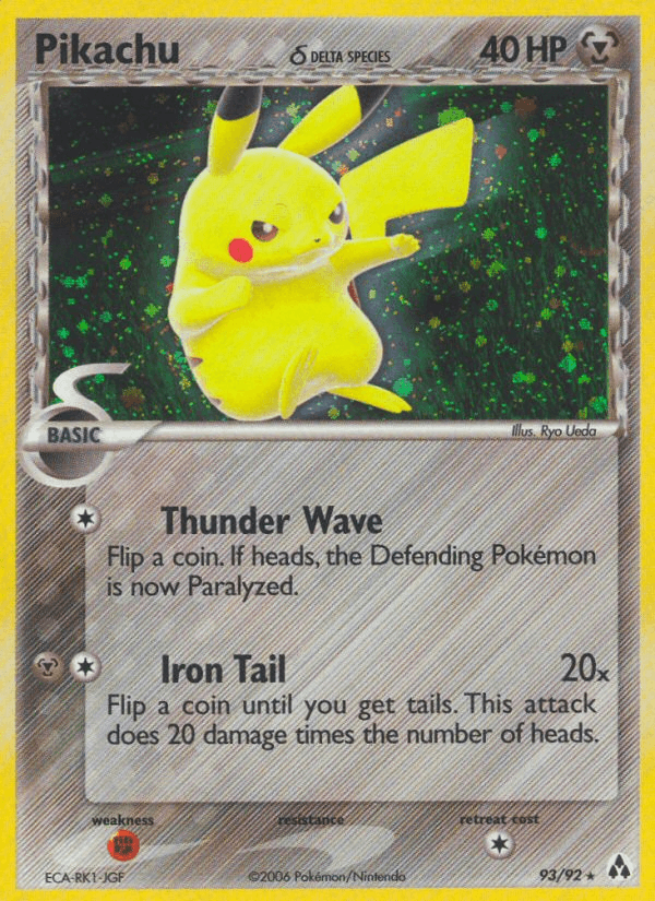 Pikachu δ EX12-93