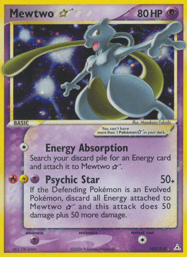 Mewtwo ★ EX13-103