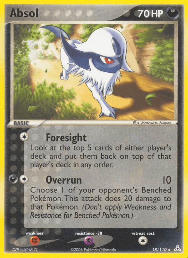 Absol EX13-18