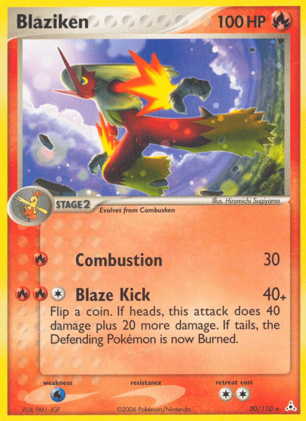 Blaziken EX13-20