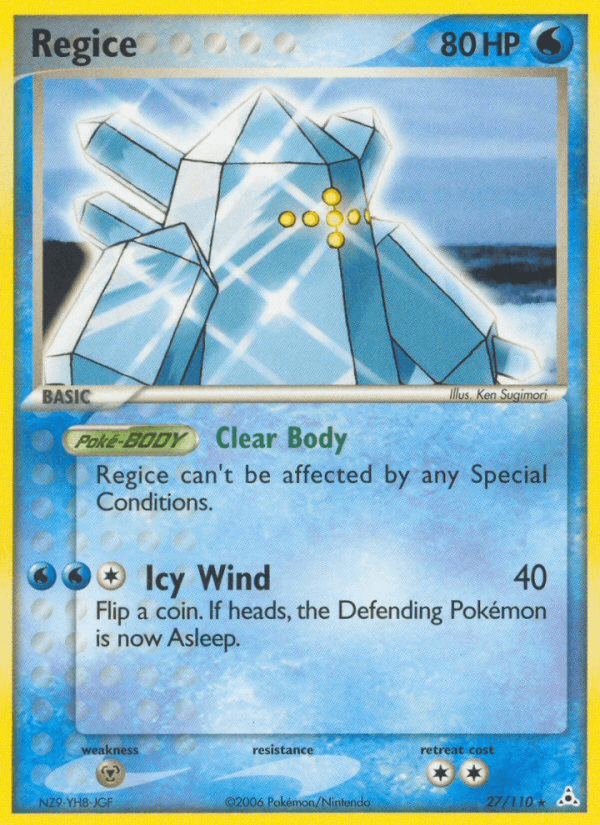 Regice EX13-27