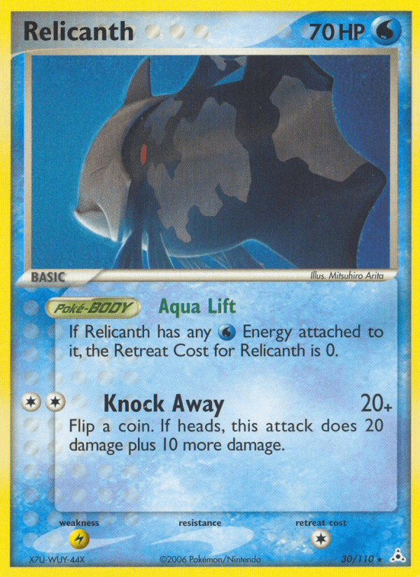 Relicanth EX13-30