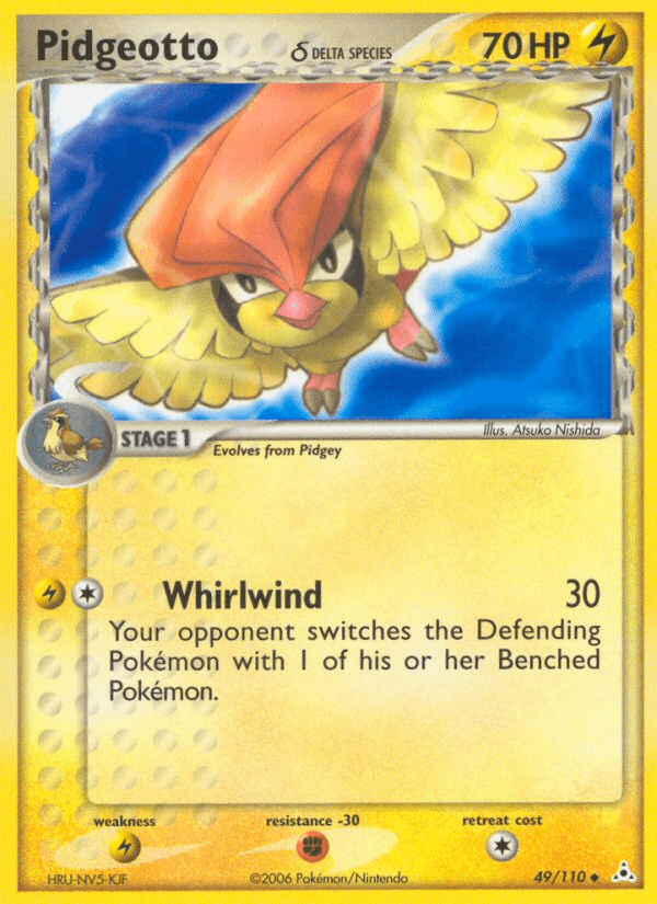 Pidgeotto δ EX13-49