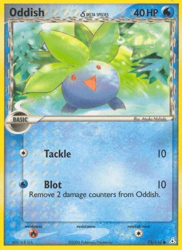 Oddish δ EX13-73