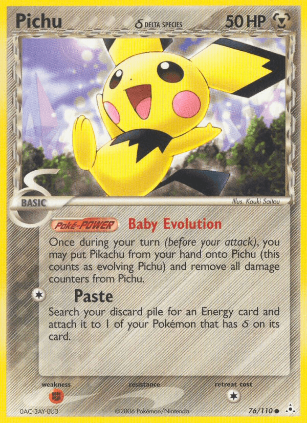 Pichu δ EX13-76