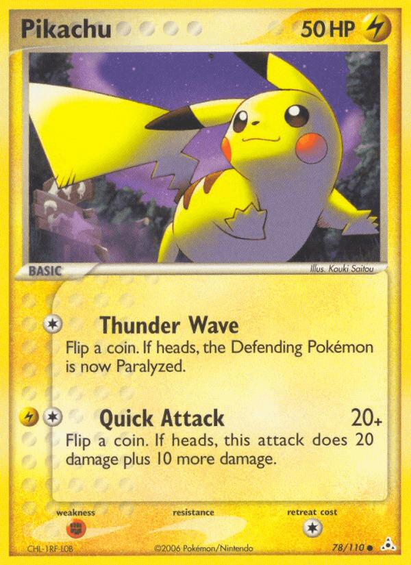 Pikachu EX13-78