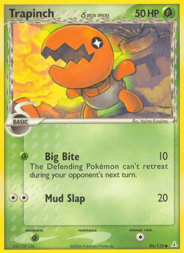Trapinch δ EX13-84