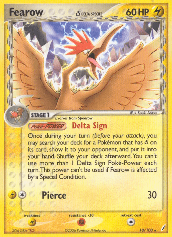Fearow δ EX14-18