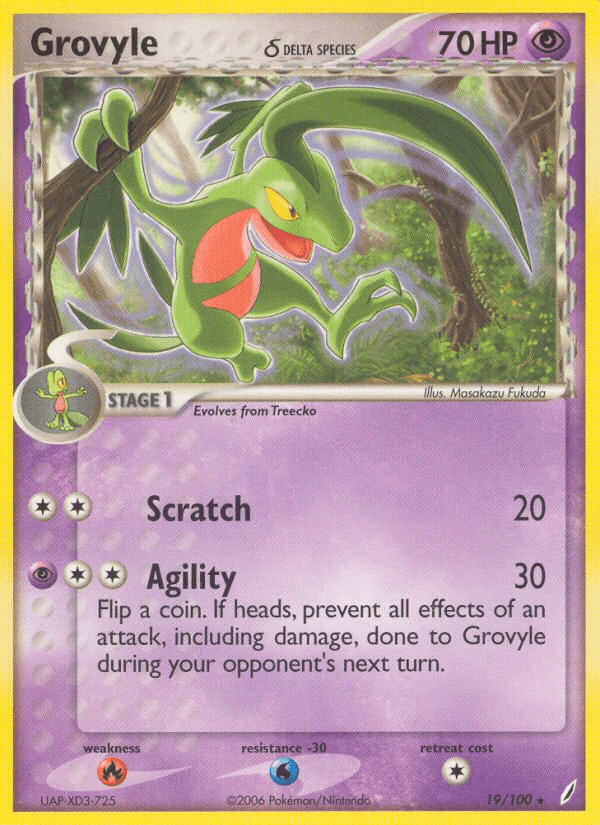 Grovyle δ EX14-19