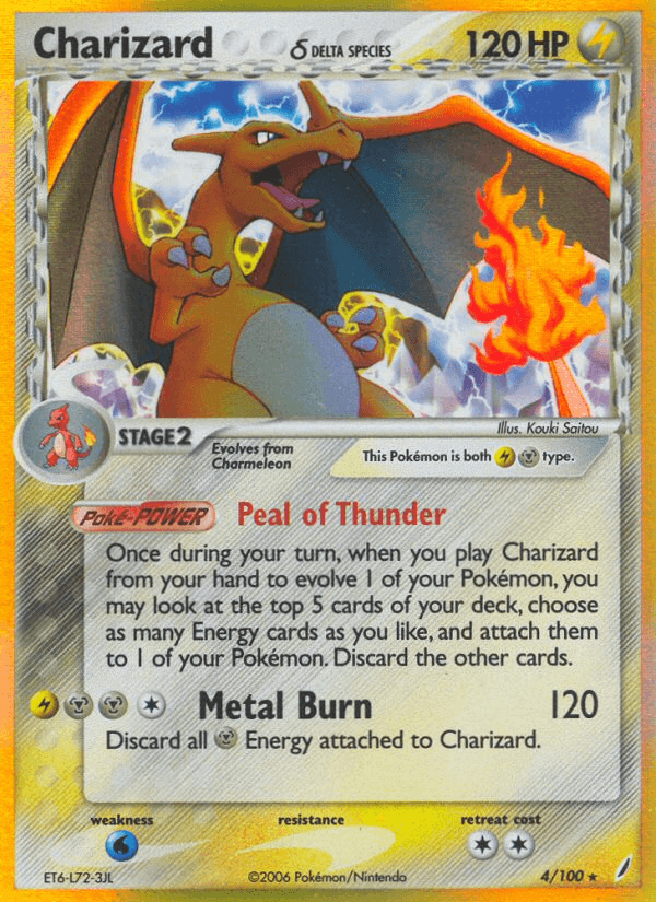 Charizard δ EX14-4