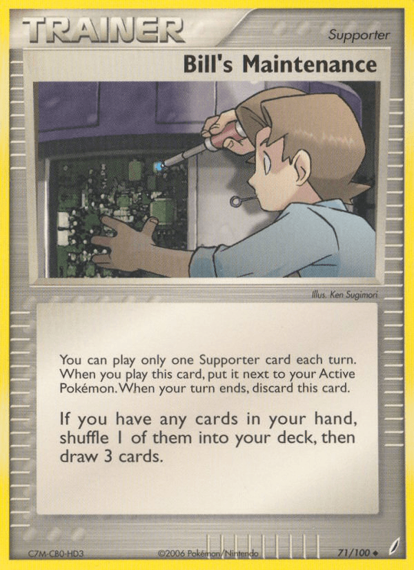Bill's Maintenance EX14-71