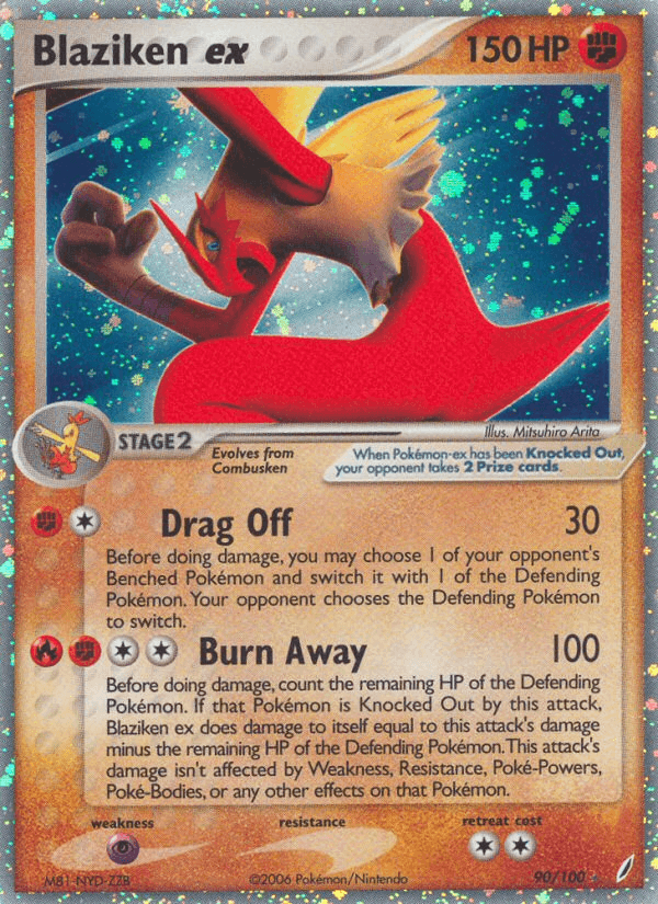 Blaziken ex EX14-90