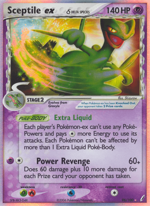 Sceptile ex δ EX14-96